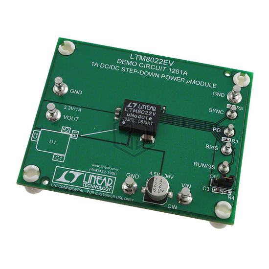 DC1261A - Analog Devices Inc. - Evaluation Boards - DC/DC & AC/DC (Off-Line) SMPS