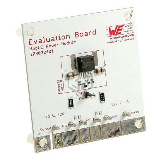 178032401 - Würth Elektronik - Evaluation Boards - DC/DC & AC/DC (Off-Line) SMPS