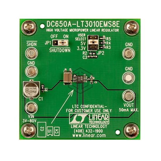 DC650A - Analog Devices Inc. - Evaluation Boards - DC/DC & AC/DC (Off-Line) SMPS