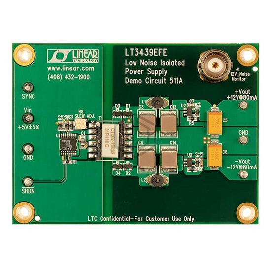 DC511A - Analog Devices Inc. - Evaluation Boards - DC/DC & AC/DC (Off-Line) SMPS