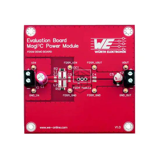 17800FDSM - Würth Elektronik - Evaluation Boards - DC/DC & AC/DC (Off-Line) SMPS