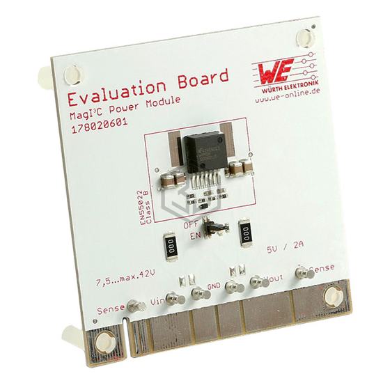 178020601 - Würth Elektronik - Evaluation Boards - DC/DC & AC/DC (Off-Line) SMPS
