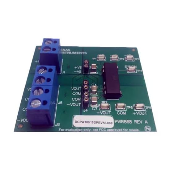 DCPA10515DEVM-868 - Texas Instruments - Evaluation Boards - DC/DC & AC/DC (Off-Line) SMPS