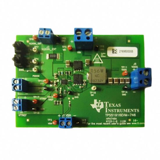 TPS51916EVM-746 - Texas Instruments - Evaluation Boards - DC/DC & AC/DC (Off-Line) SMPS