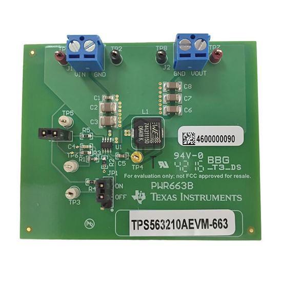 TPS563210AEVM-663 - Texas Instruments - Evaluation Boards - DC/DC & AC/DC (Off-Line) SMPS