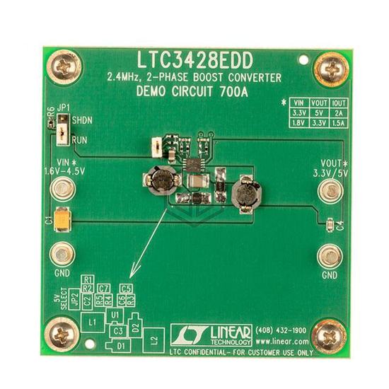 DC700A - Analog Devices Inc. - Evaluation Boards - DC/DC & AC/DC (Off-Line) SMPS