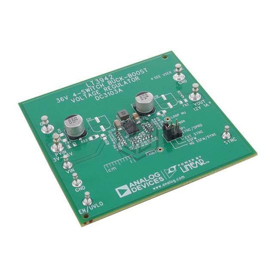 DC3103A - Analog Devices Inc. - Evaluation Boards - DC/DC & AC/DC (Off-Line) SMPS