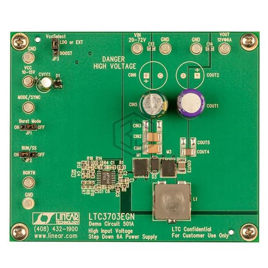 DC501A - Analog Devices Inc. - Evaluation Boards - DC/DC & AC/DC (Off-Line) SMPS
