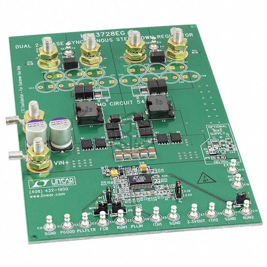 DC542A - Analog Devices Inc. - Evaluation Boards - DC/DC & AC/DC (Off-Line) SMPS