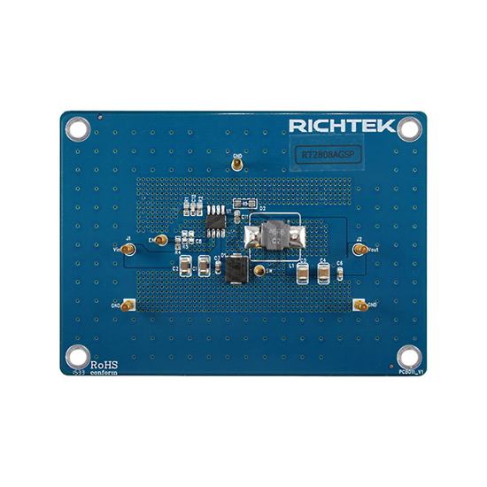 EVB_RT2808AGSP - Richtek USA Inc. - Evaluation Boards - DC/DC & AC/DC (Off-Line) SMPS