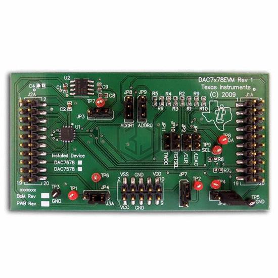 DAC7678EVM - Texas Instruments - Evaluation Boards - Digital to Analog Converters (DACs)