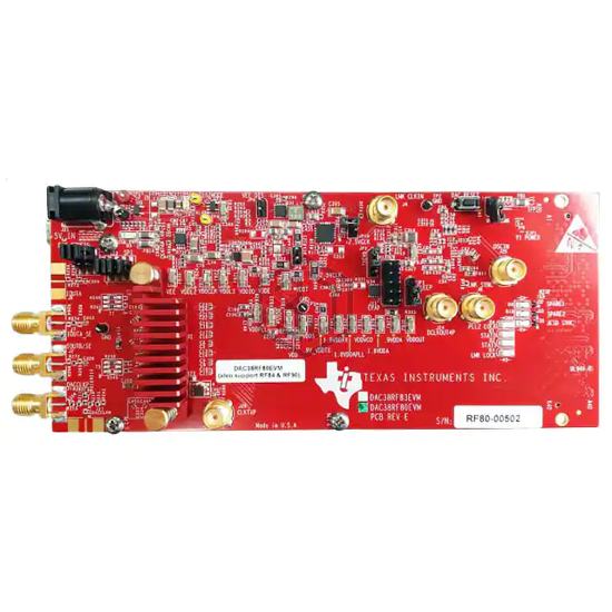DAC38RF80EVM - Texas Instruments - Evaluation Boards - Digital to Analog Converters (DACs)