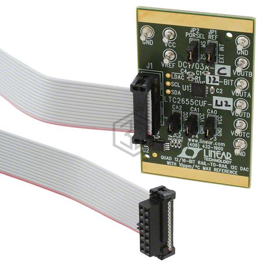 DC1703A-C - Analog Devices Inc. - Evaluation Boards - Digital to Analog Converters (DACs)