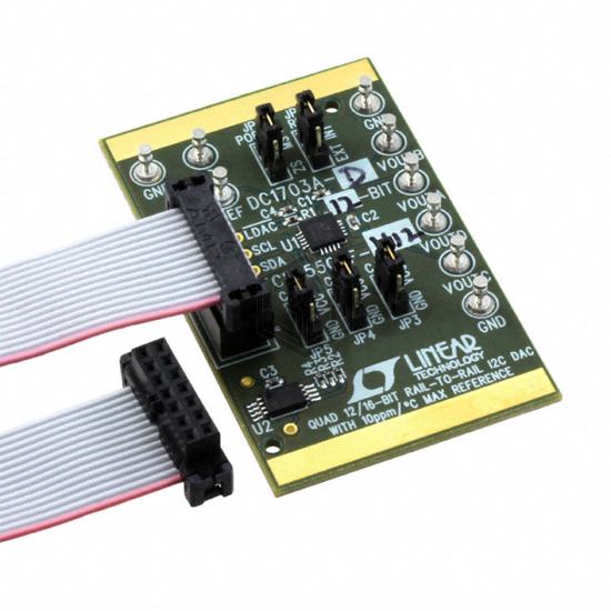 DC1703A-D - Analog Devices Inc. - Evaluation Boards - Digital to Analog Converters (DACs)