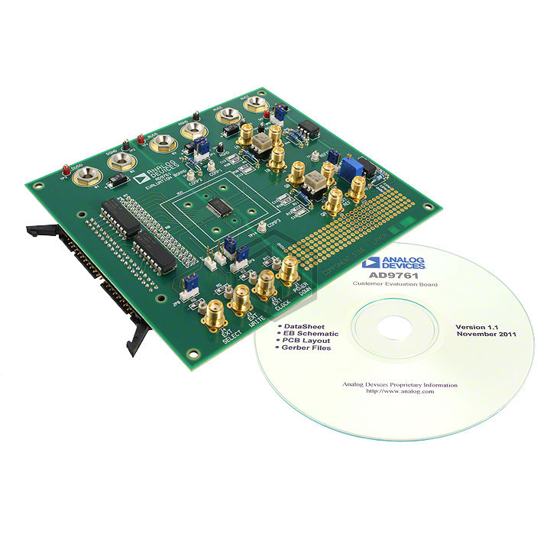 AD9761-EBZ - Analog Devices Inc. - Evaluation Boards - Digital to Analog Converters (DACs)