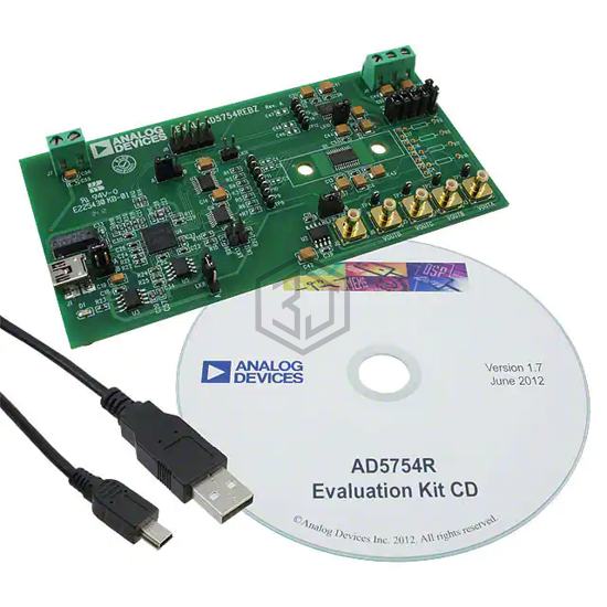 EVAL-AD5754REBZ - Analog Devices Inc. - Evaluation Boards - Digital to Analog Converters (DACs)