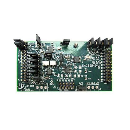 DAC8554EVM - Texas Instruments - Evaluation Boards - Digital to Analog Converters (DACs)