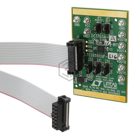 DC1703A-A - Analog Devices Inc. - Evaluation Boards - Digital to Analog Converters (DACs)