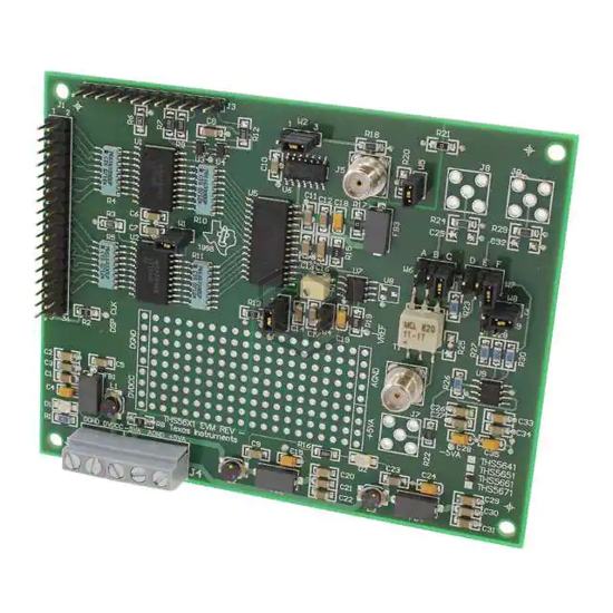 THS5661EVM - Texas Instruments - Evaluation Boards - Digital to Analog Converters (DACs)