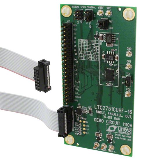DC1110A - Analog Devices Inc. - Evaluation Boards - Digital to Analog Converters (DACs)