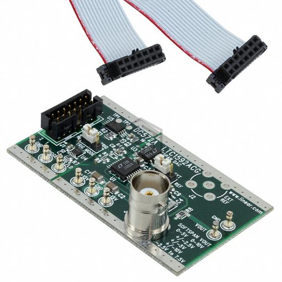 DC572A - Analog Devices Inc. - Evaluation Boards - Digital to Analog Converters (DACs)