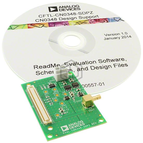 EVAL-CN0348-SDPZ - Analog Devices Inc. - Evaluation Boards - Digital to Analog Converters (DACs)