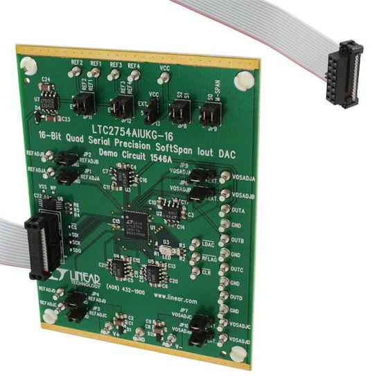 DC1546A - Analog Devices Inc. - Evaluation Boards - Digital to Analog Converters (DACs)