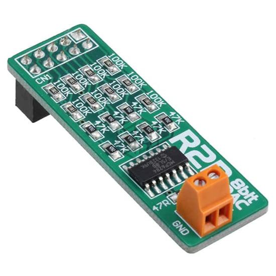 MIKROE-391 - MikroElektronika - Evaluation Boards - Digital to Analog Converters (DACs)