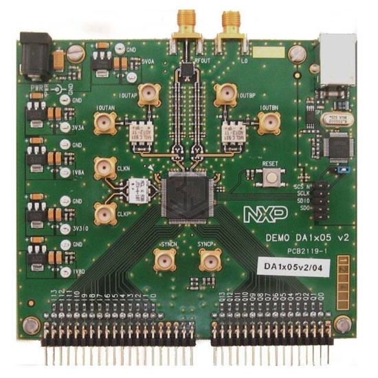 DAC1405D750/DB,598 - NXP USA Inc. - Evaluation Boards - Digital to Analog Converters (DACs)