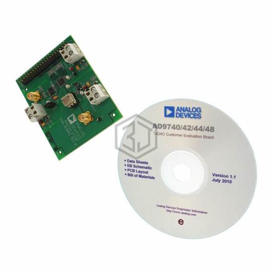 AD9744ACP-PCB - Analog Devices Inc. - Evaluation Boards - Digital to Analog Converters (DACs)