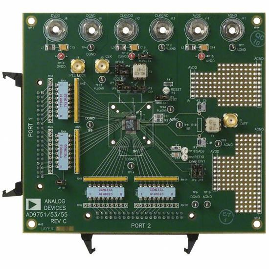 AD9755-EB - Analog Devices Inc. - Evaluation Boards - Digital to Analog Converters (DACs)