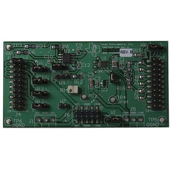 DAC7554EVM - Texas Instruments - Evaluation Boards - Digital to Analog Converters (DACs)