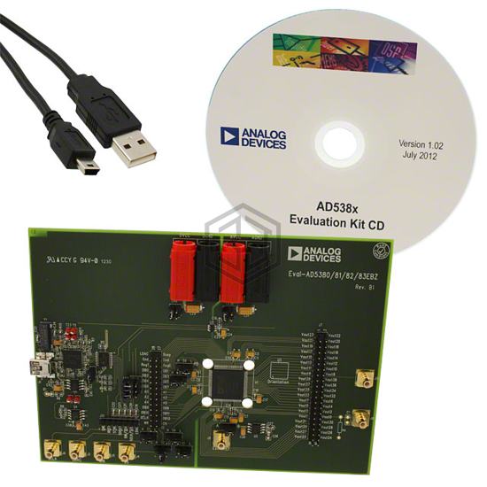 EVAL-AD5380EBZ - Analog Devices Inc. - Evaluation Boards - Digital to Analog Converters (DACs)