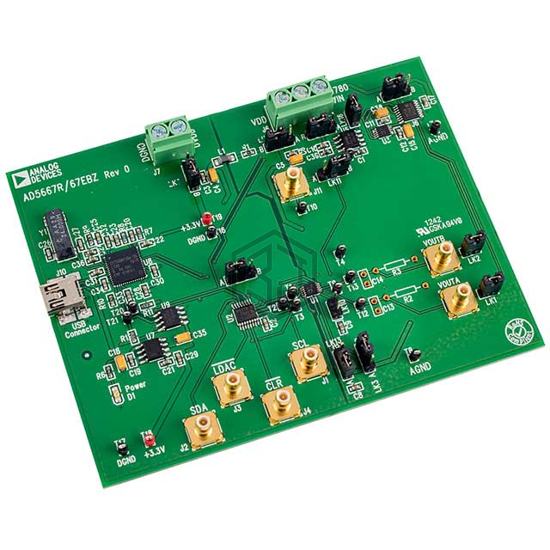 EVAL-AD5667REBZ - Analog Devices Inc. - Evaluation Boards - Digital to Analog Converters (DACs)