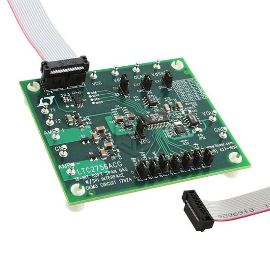 DC1792 - Analog Devices Inc. - Evaluation Boards - Digital to Analog Converters (DACs)