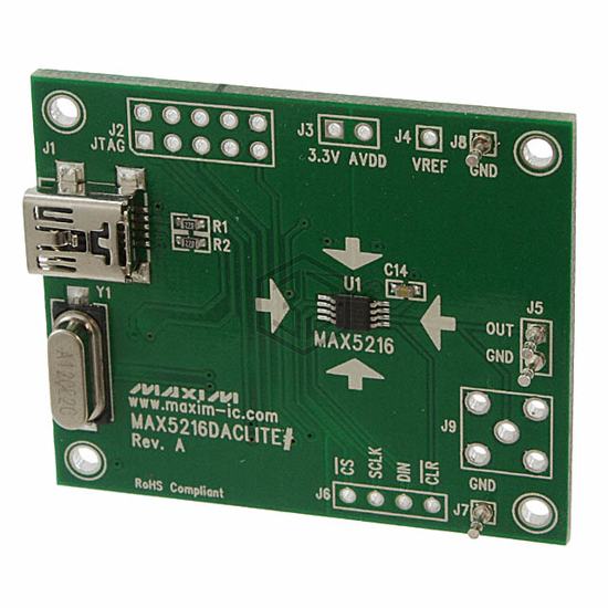 MAX5216DACLITE# - Analog Devices Inc./Maxim Integrated - Evaluation Boards - Digital to Analog Converters (DACs)
