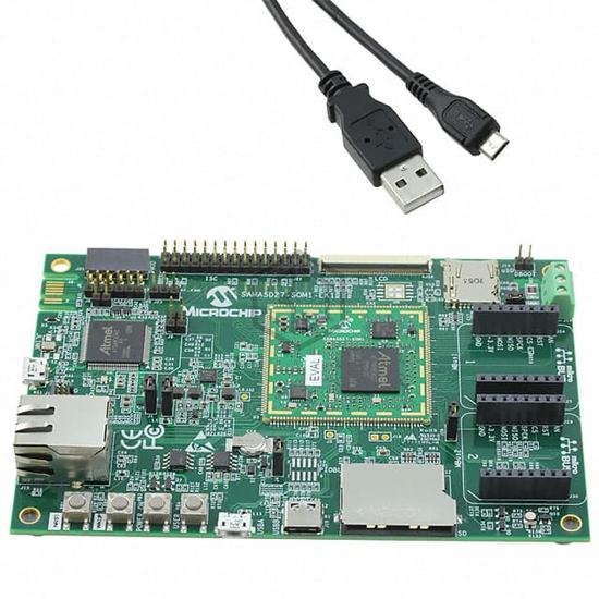 ATSAMA5D27-SOM1-EK1 - Microchip Technology - Evaluation Boards - Embedded - MCU, DSP