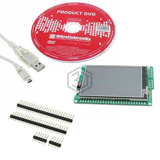 MIKROE-1160 - MikroElektronika - Evaluation Boards - Embedded - MCU, DSP
