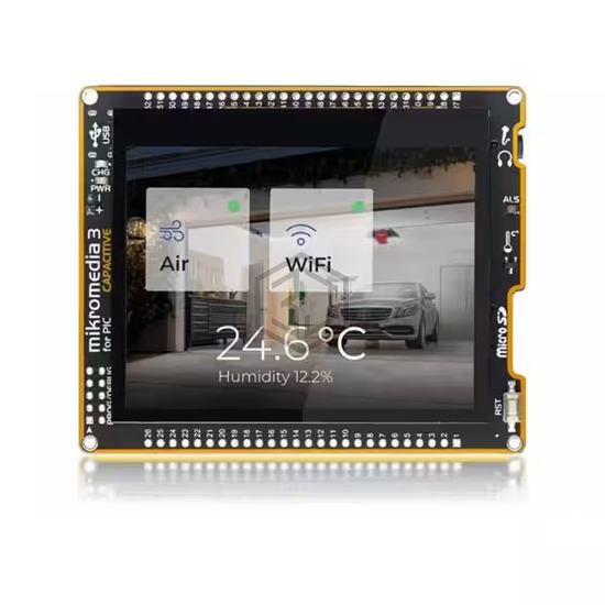MIKROE-4721 - MikroElektronika - Evaluation Boards - Embedded - MCU, DSP