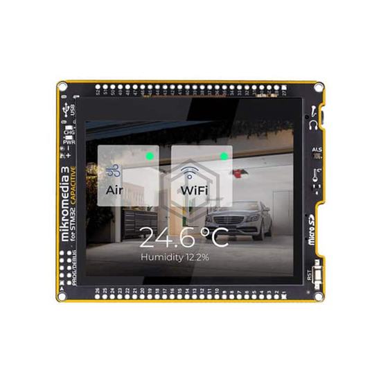 MIKROE-3648 - MikroElektronika - Evaluation Boards - Embedded - MCU, DSP