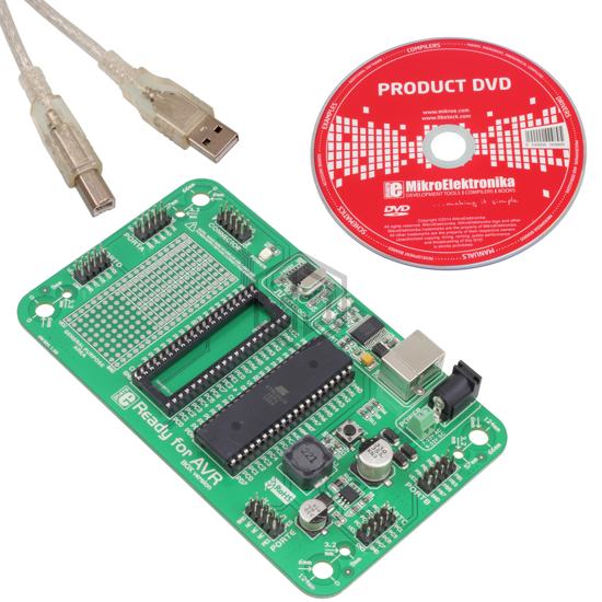 MIKROE-977 - MikroElektronika - Evaluation Boards - Embedded - MCU, DSP