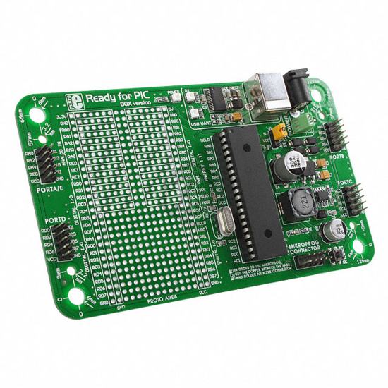 MIKROE-766 - MikroElektronika - Evaluation Boards - Embedded - MCU, DSP