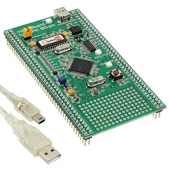 MIKROE-705 - MikroElektronika - Evaluation Boards - Embedded - MCU, DSP