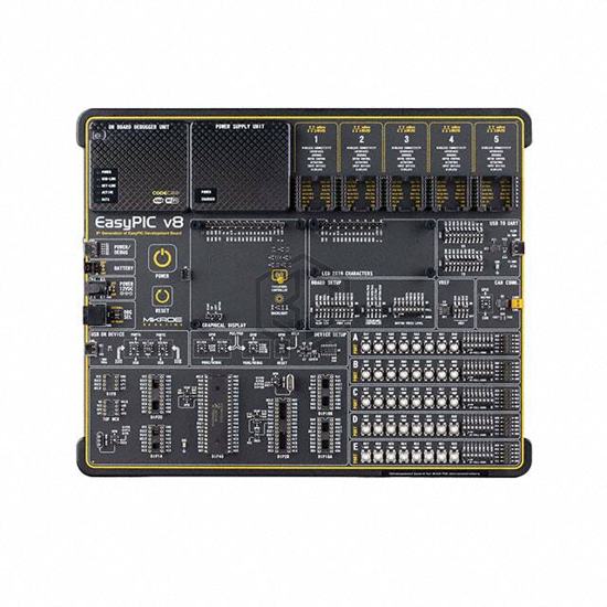 MIKROE-3614 - MikroElektronika - Evaluation Boards - Embedded - MCU, DSP