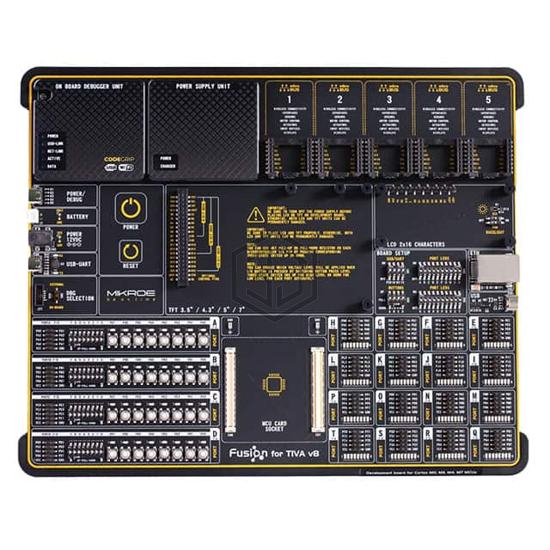 MIKROE-3514 - MikroElektronika - Evaluation Boards - Embedded - MCU, DSP