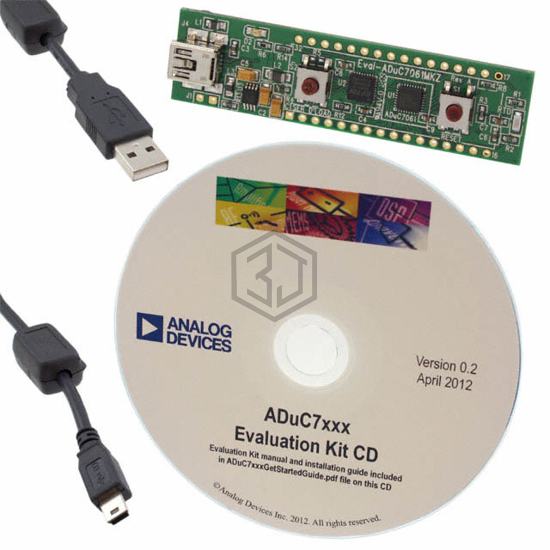EVAL-ADUC7061MKZ - Analog Devices Inc. - Evaluation Boards - Embedded - MCU, DSP