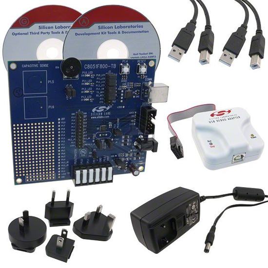 C8051F800DK - Silicon Labs - Evaluation Boards - Embedded - MCU, DSP