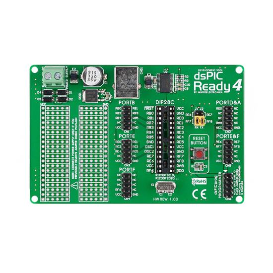 MIKROE-452 - MikroElektronika - Evaluation Boards - Embedded - MCU, DSP