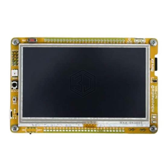 MIKROE-2385 - MikroElektronika - Evaluation Boards - Embedded - MCU, DSP