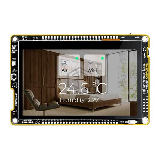 MIKROE-3897 - MikroElektronika - Evaluation Boards - Embedded - MCU, DSP